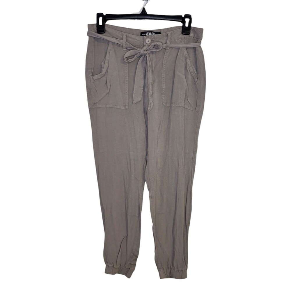 Rewash Taupe Ankle Tie-Waist Pants Size 5/27
